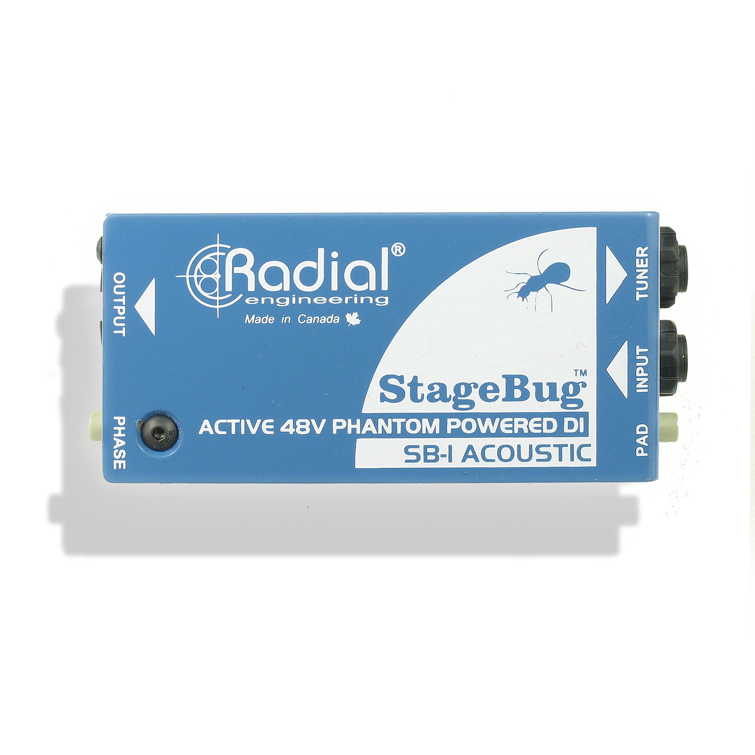 Amazon.com: Radial StageBug SB-1 1-Channel Active Instrument