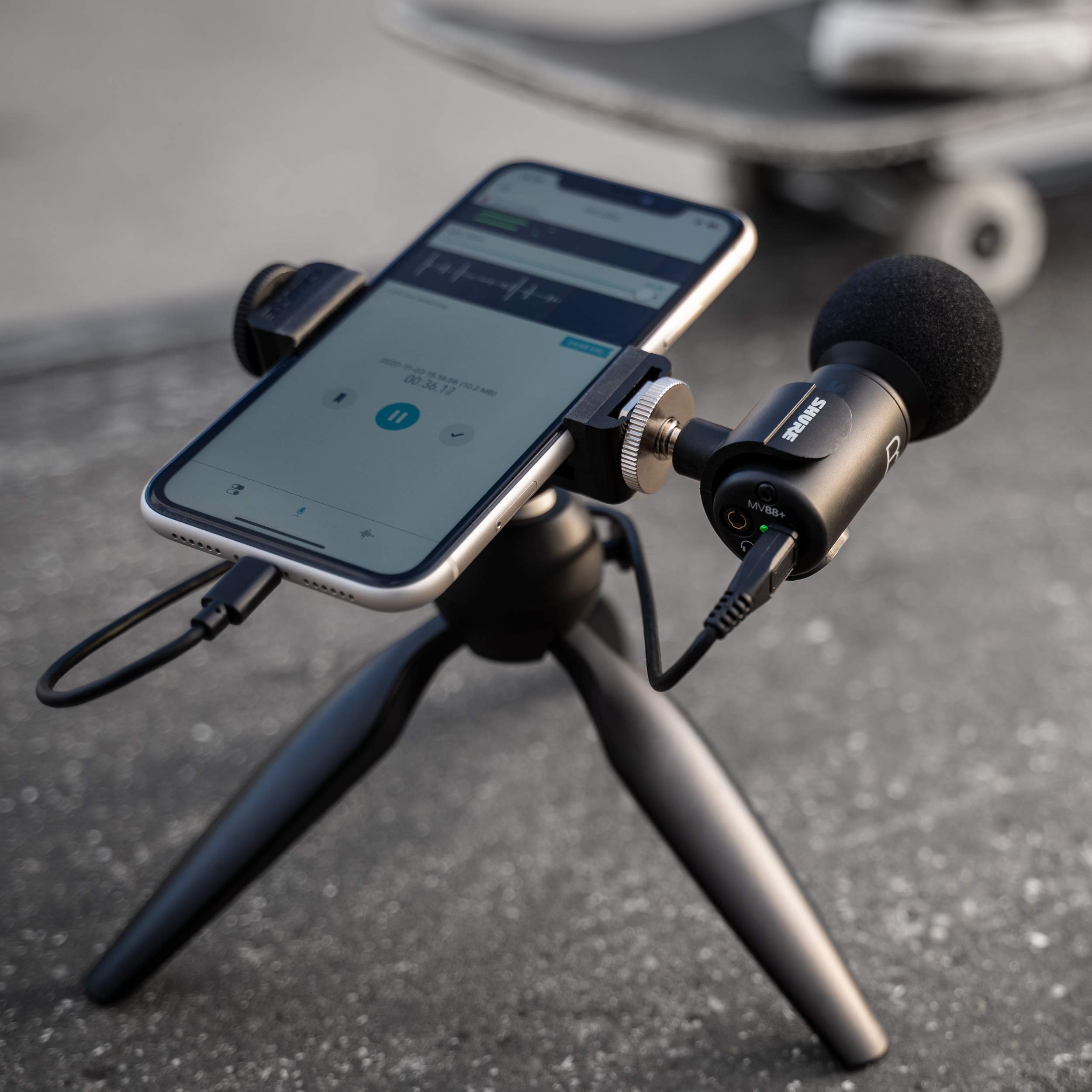 Amazon | SHURE シュア MV88+ ビデオキット ステレオコンデンサー