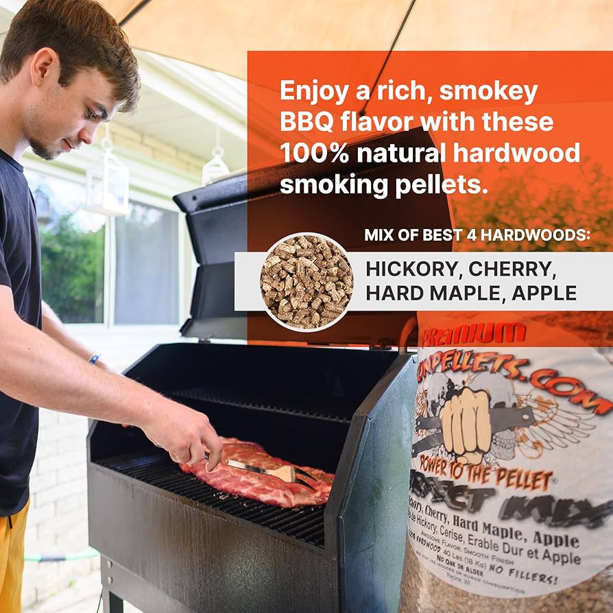 Amazon.com : CookinPellets 40PM Perfect Mix All-Natural Hickory