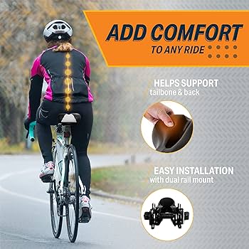bikeroo パッド入りWide 自転車サドル ユニバーサルフィット
