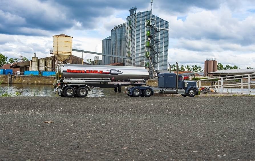 Amazon.com: Tamiya Fuel Tank Trailer for Tamiya Tractor Truck