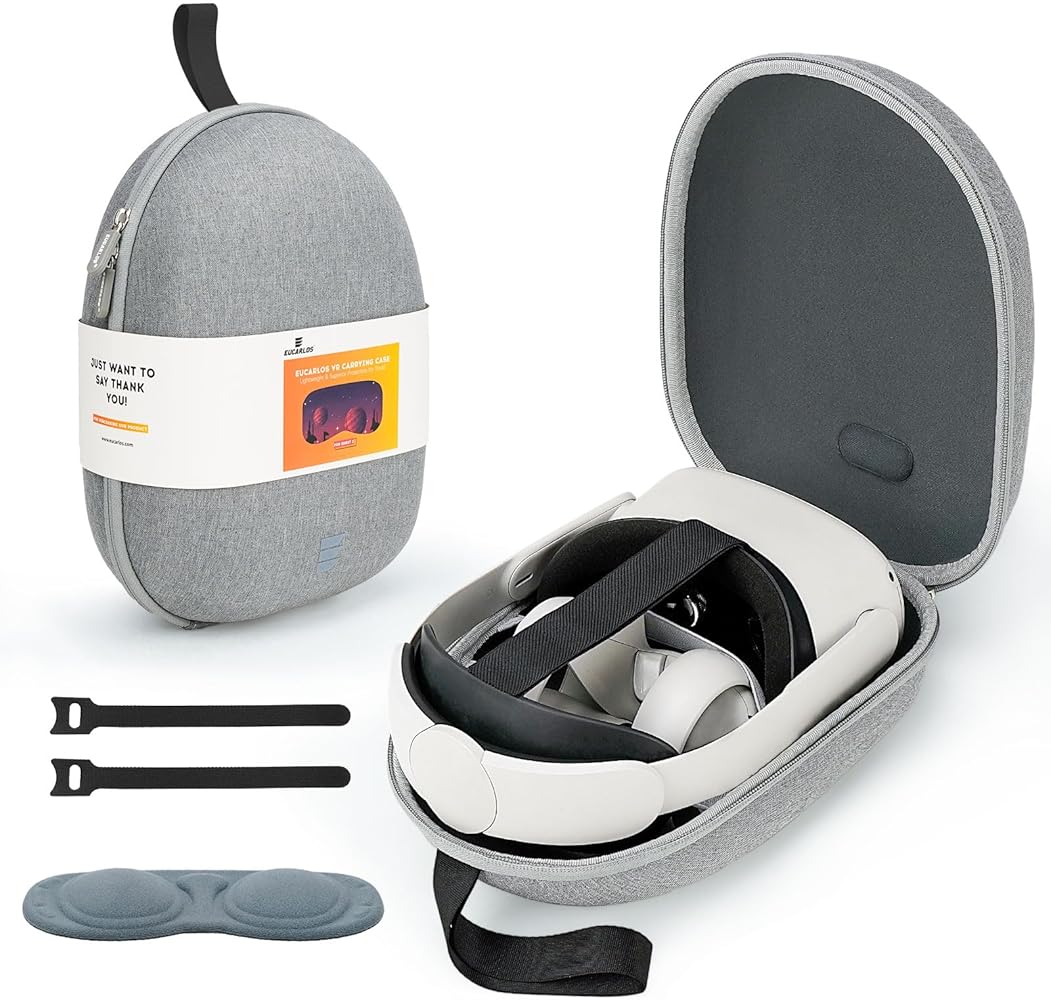 Headset Storage Bag Storage For Oculus Quest EUCARLOS Hard
