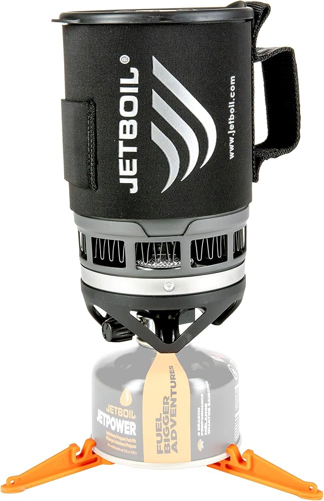 Amazon.com: Jetboil Zip Camping Stove Cooking System, Carbon