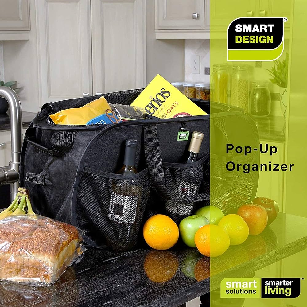 Amazon.co.jp: Smart Design ポップアップトランクオーガナイザー