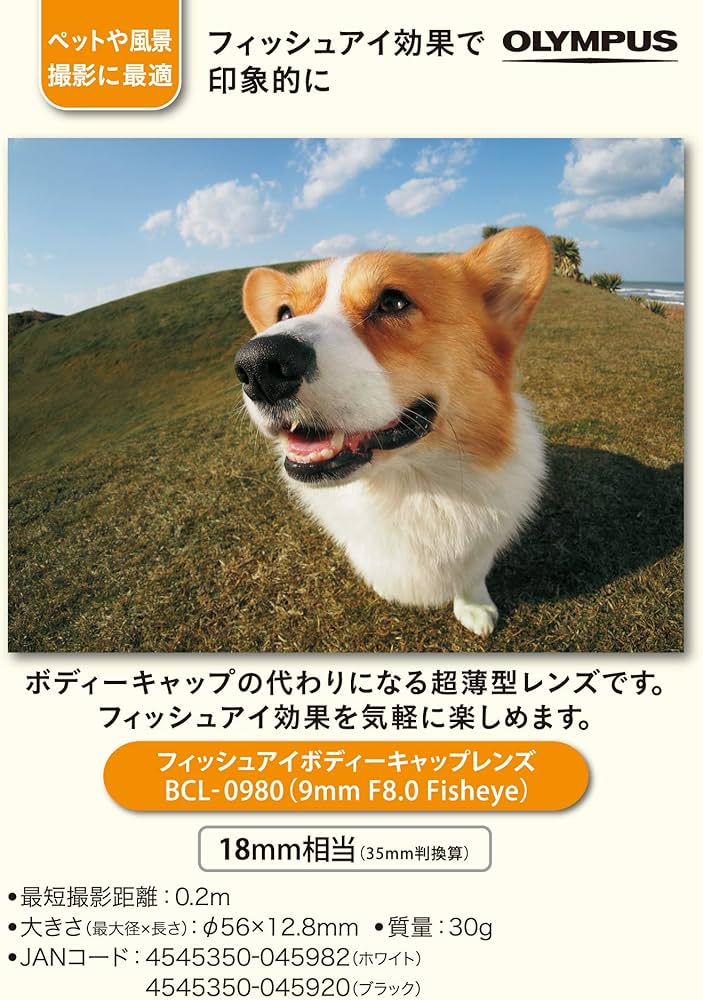 Amazon | OLYMPUS ミラーレス一眼 9mm f8 フィッシュアイ ボディ