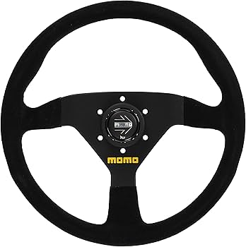 Amazon | MOMO(モモ) ステアリング MOD.78 32パイ BK/スエード M-46