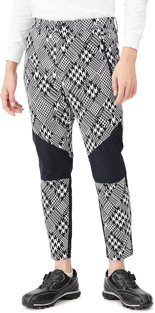 Amazon | [パーリーゲイツ] メンズ ロングパンツ デニット150d