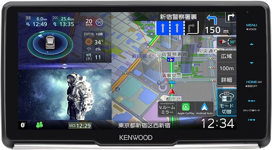 Amazon | ケンウッド(Kenwood)カーナビ 彩速 9インチ MDV-M911HDF
