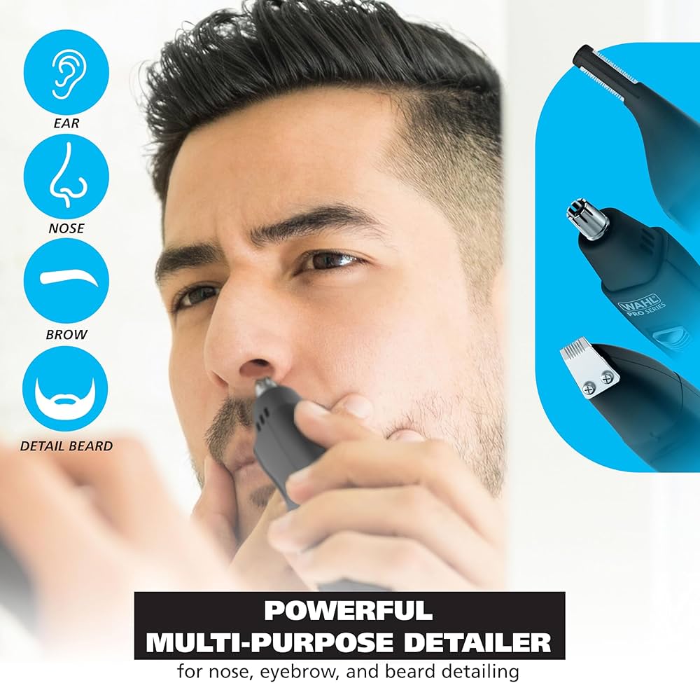 Amazon.com: Wahl Pro Series® Rechargeable Eyebrow, Ear & Nose Hair