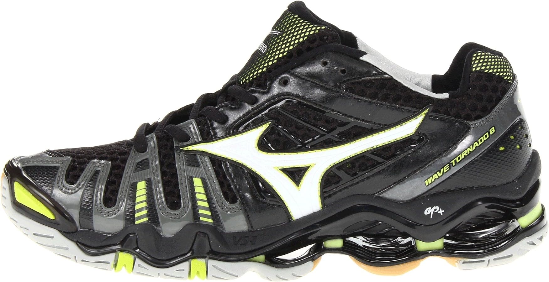 Amazon.com | Mizuno Women's Wave Tornado 8 Volleyball Shoe,Black