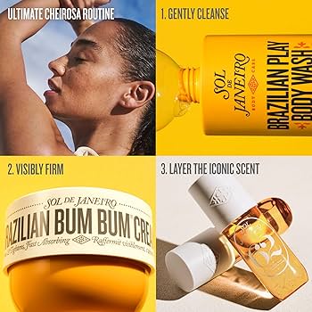 Amazon.com: SOL DE JANEIRO Brazilian Bum Bum Cream & Cheirosa '62