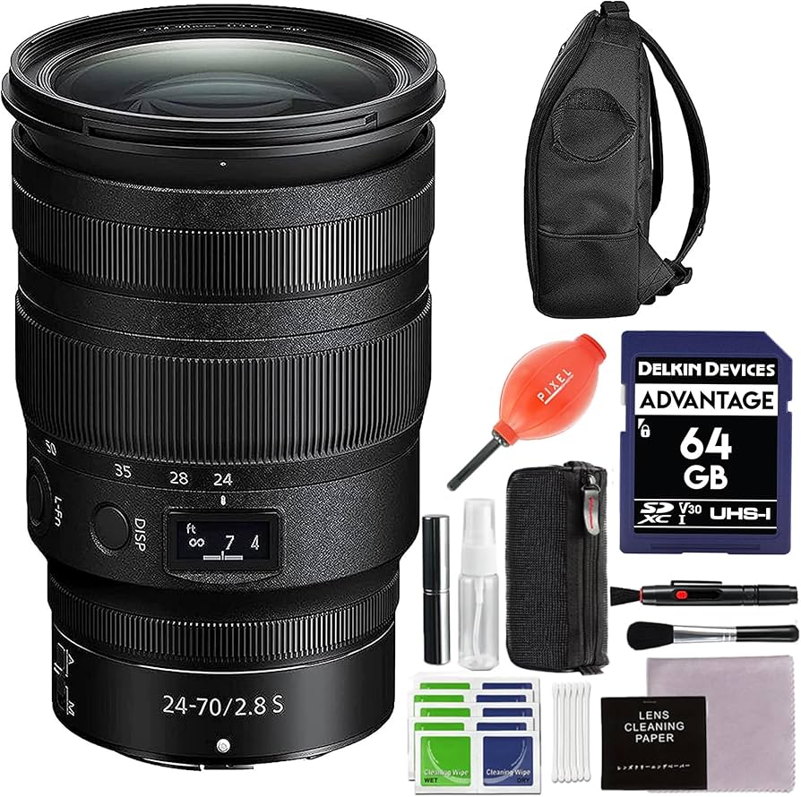 Amazon.com : Pixel Connection Nikon Nikkor Z 24-70mm f/2.8 S Lens