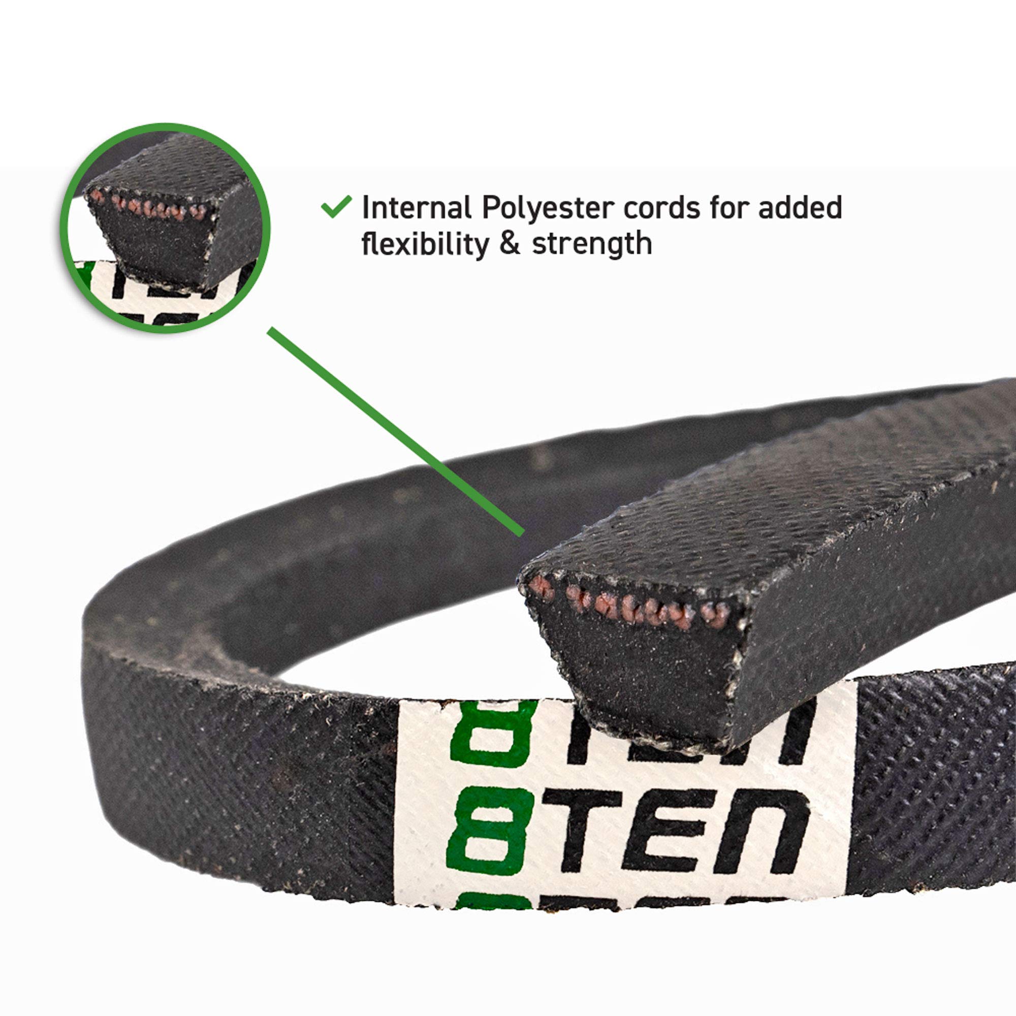 Amazon.com : 8TEN Deck Belt for Exmark 60 inch Lazer Z AS E S X