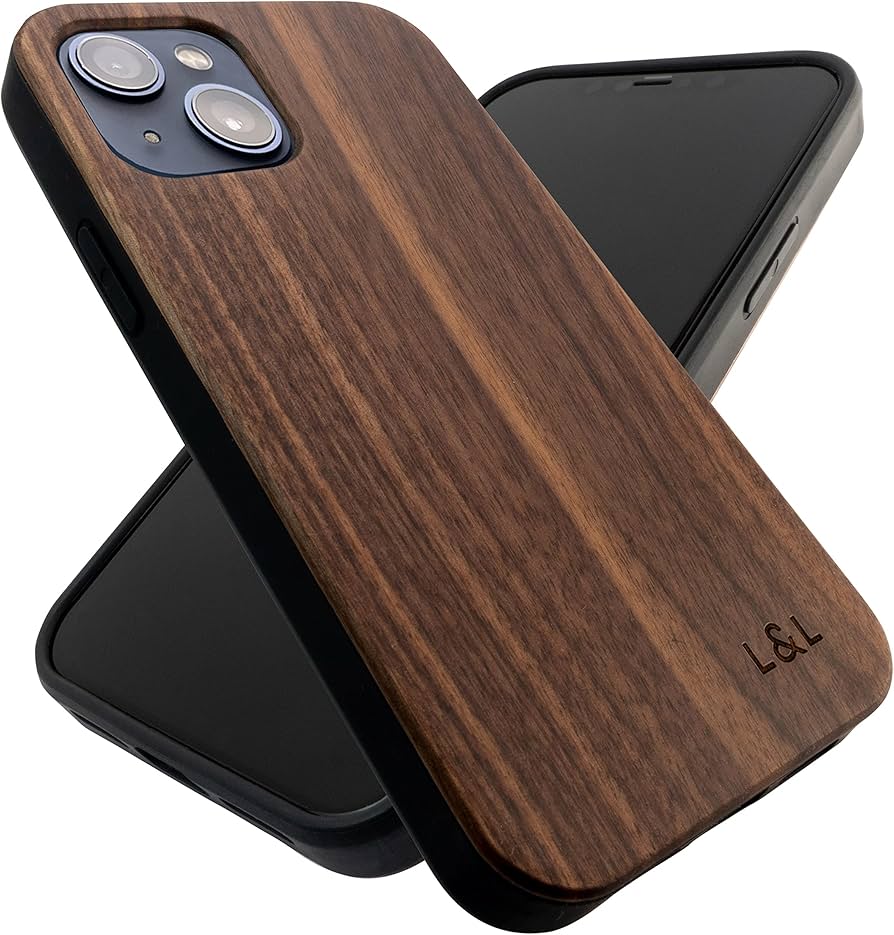 Amazon.com: LOAM & LORE Wood Walnut Phone Case for iPhone 13