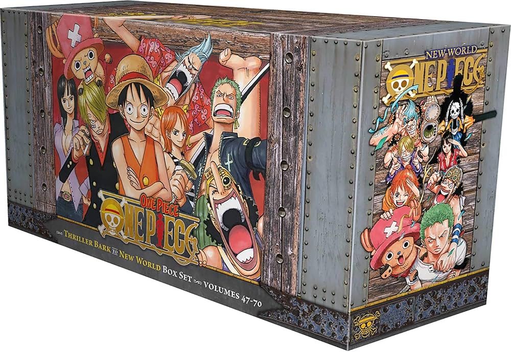 Amazon.com: One Piece Box Set 3: Thriller Bark to New World