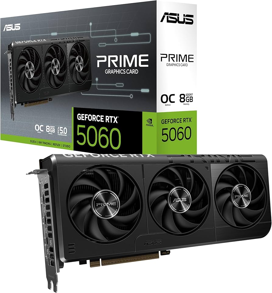 Amazon.com: ASUS The SFF-Ready Prime GeForce RTX™ 5060 8GB GDDR7