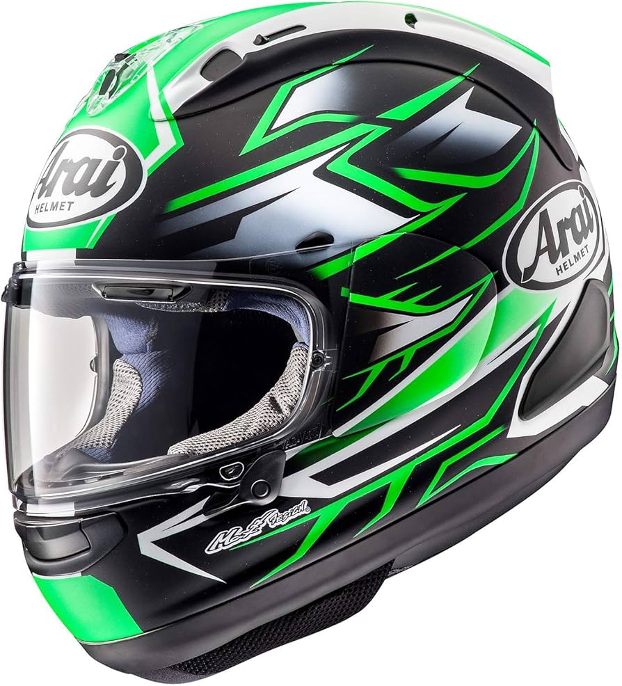 Amazon | アライ(Arai) バイクヘルメット フルフェイス RX-7X GHOST 緑