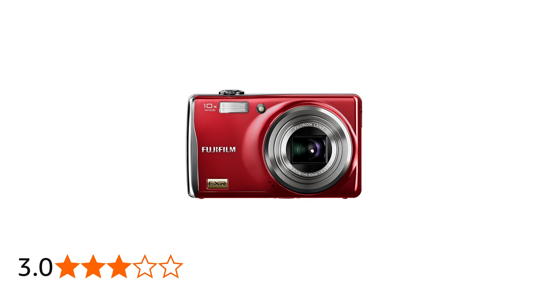 Amazon | FUJIFILM デジタルカメラ FinePix F80EXR レッド FX-F80EXR R