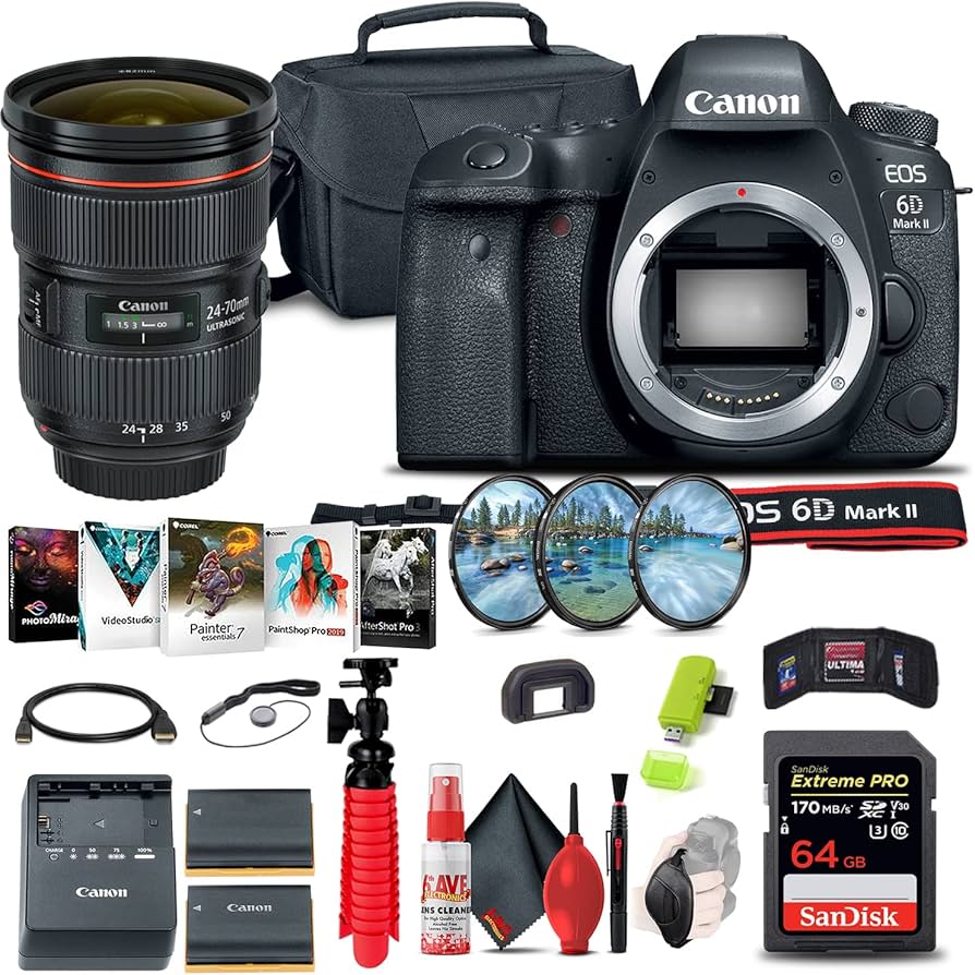 Amazon.com : Canon EOS 6D Mark II DSLR Camera (Body Only