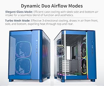 Amazon.com: MONTECH King 95 PRO Dual-Chamber ATX Mid-Tower PC