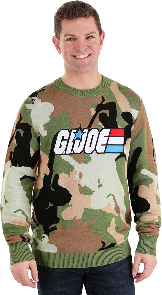 Amazon.com: Adult G.I. Joe Ugly Christmas Sweater, Army