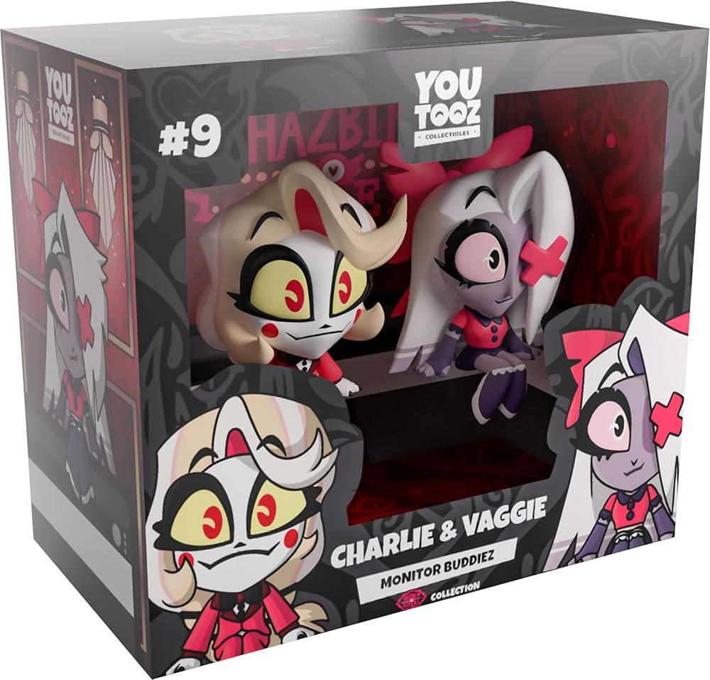 Amazon.co.jp: Youtooz Hazbin Hotel モニターフィギュア 2体セット