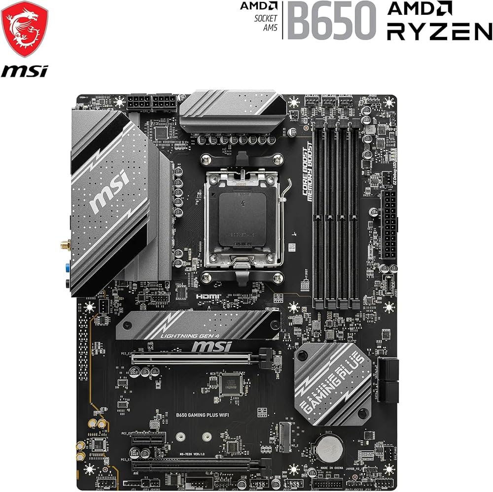 Amazon | MSI B650 Gaming Plus WiFi マザーボード AMD B650 ソケット