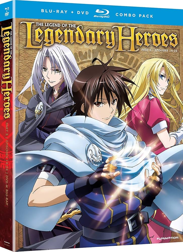 Legend of Legendary Heroes-Part 2 Blu Ray/DVD Combo | Amazon.com.br