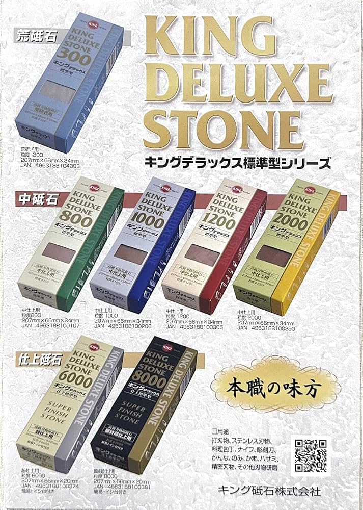 Amazon.co.jp: 【名倉砥石付き】キングデラックス No.8000(最終超仕上