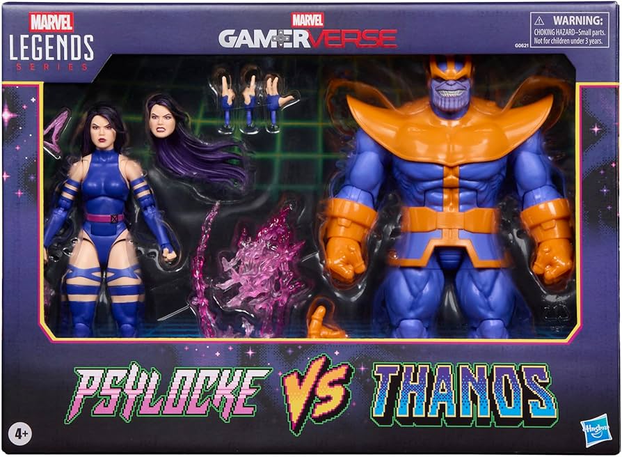 マーベルレジェンド GAMER VERSE サイロック vs サノス Amazon.com