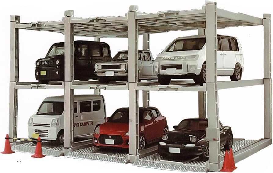Amazon.co.jp: 1/64 立体駐車場コレクション [全4種セット(フルコンプ