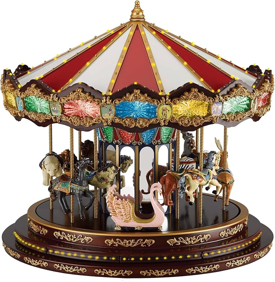 Amazon.co.jp: Mr. Christmas Marquee デラックスカルーセル