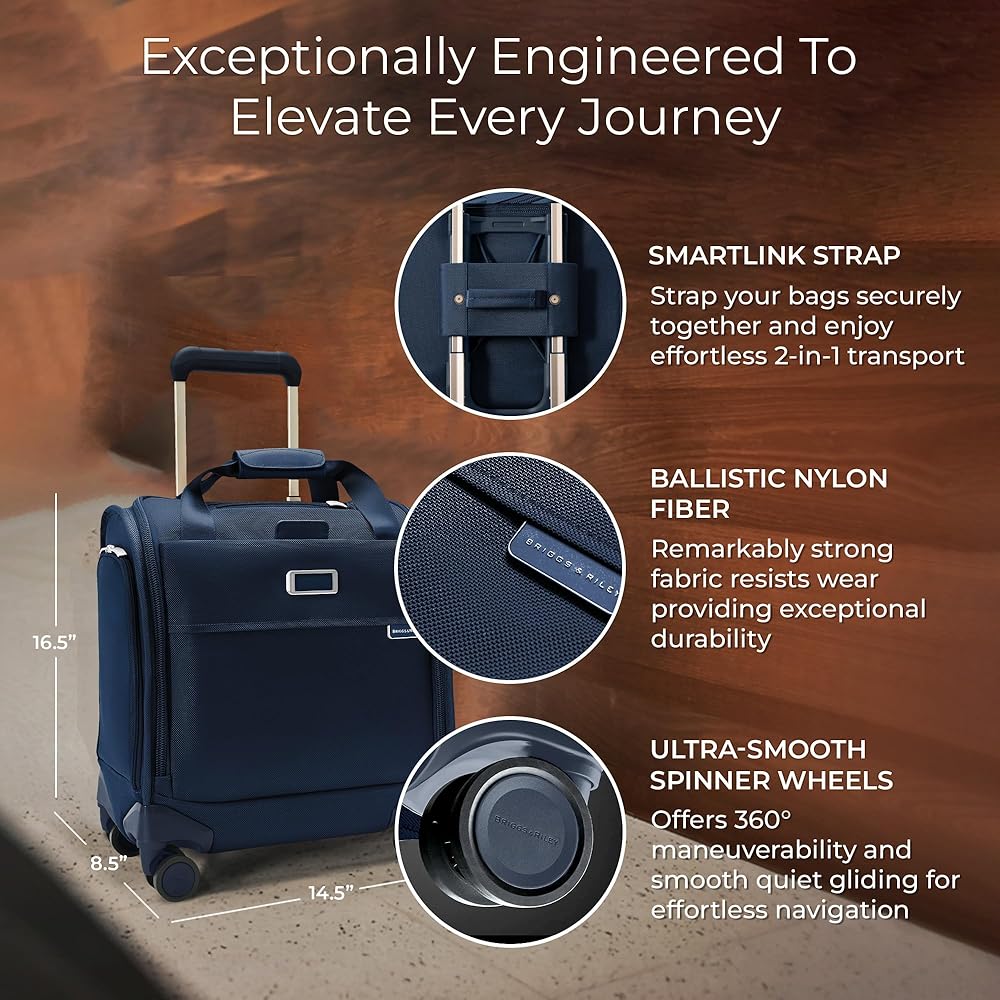 Amazon.com | Briggs & Riley Cabin Spinner - Carry On Luggage for