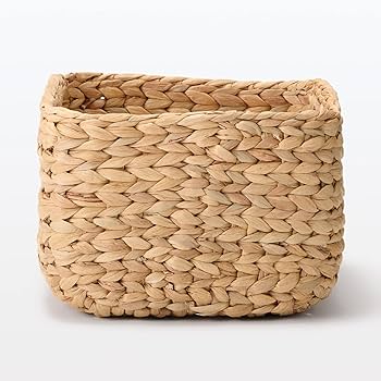 Amazon.co.jp: 無印良品 長方形バスケット 中 幅34×奥行23×高さ16cm