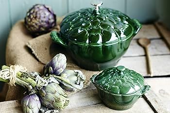 Amazon｜staub ストウブ 「 アーティチョークココット 13cm バジル