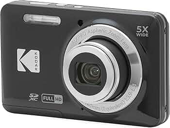 Amazon | KODAK (コダック) PIXPRO 使いやすい ズーム FZ55-BK 16MP