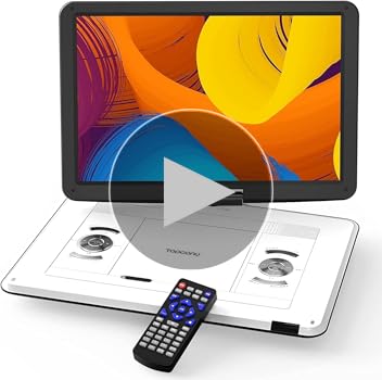 Amazon.co.jp: 【新機種】 ポータブルDVDプレーヤー 17.9型 Topcony cd