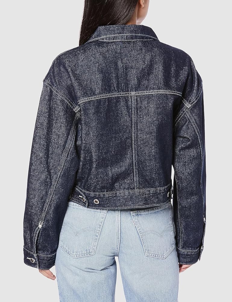 Amazon.co.jp: [リーバイス] デニムジャケット SILVERTAB(TM) シルバー
