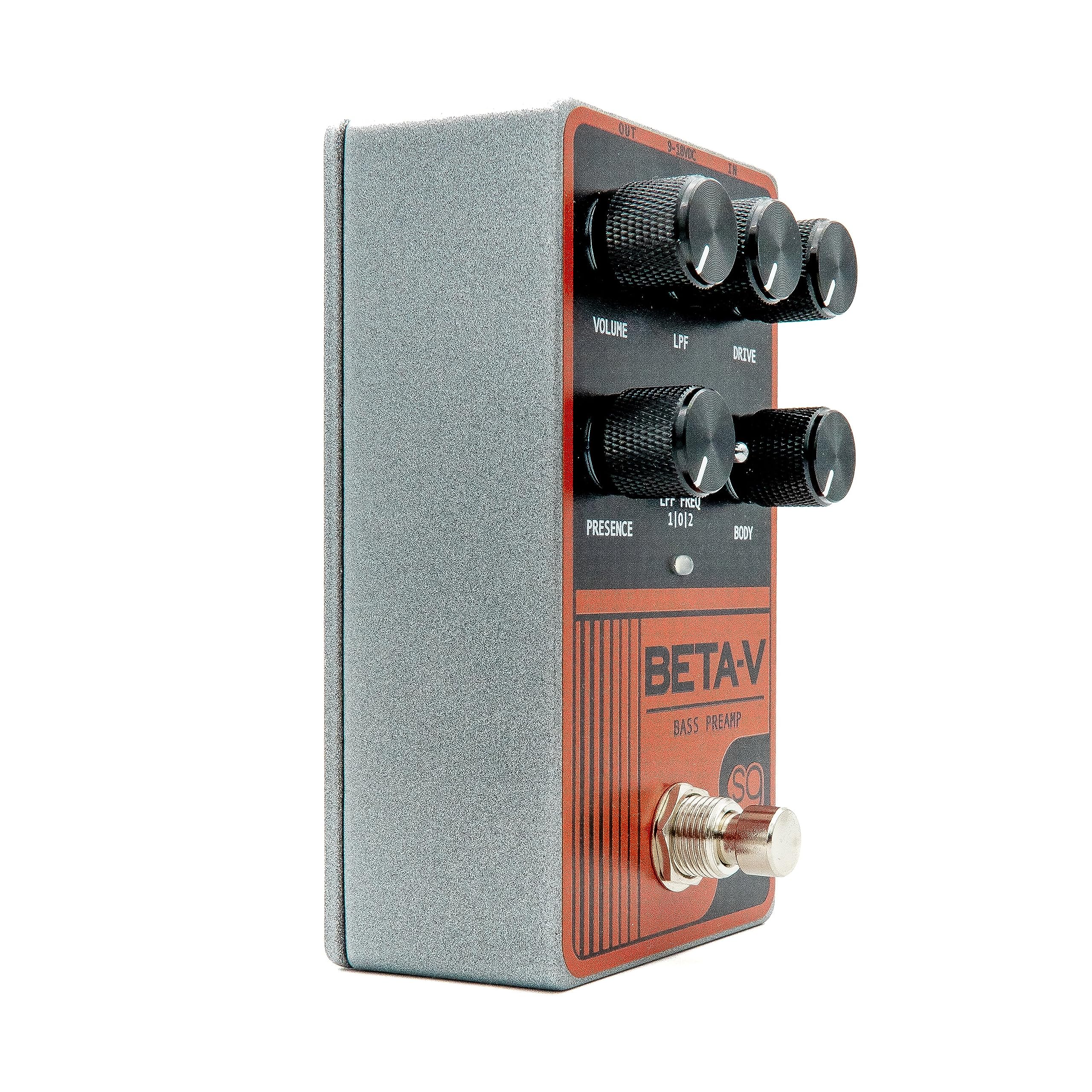 Amazon.com: SolidGoldFX BETA-V Bass Preamp Pedal : Musical Instruments