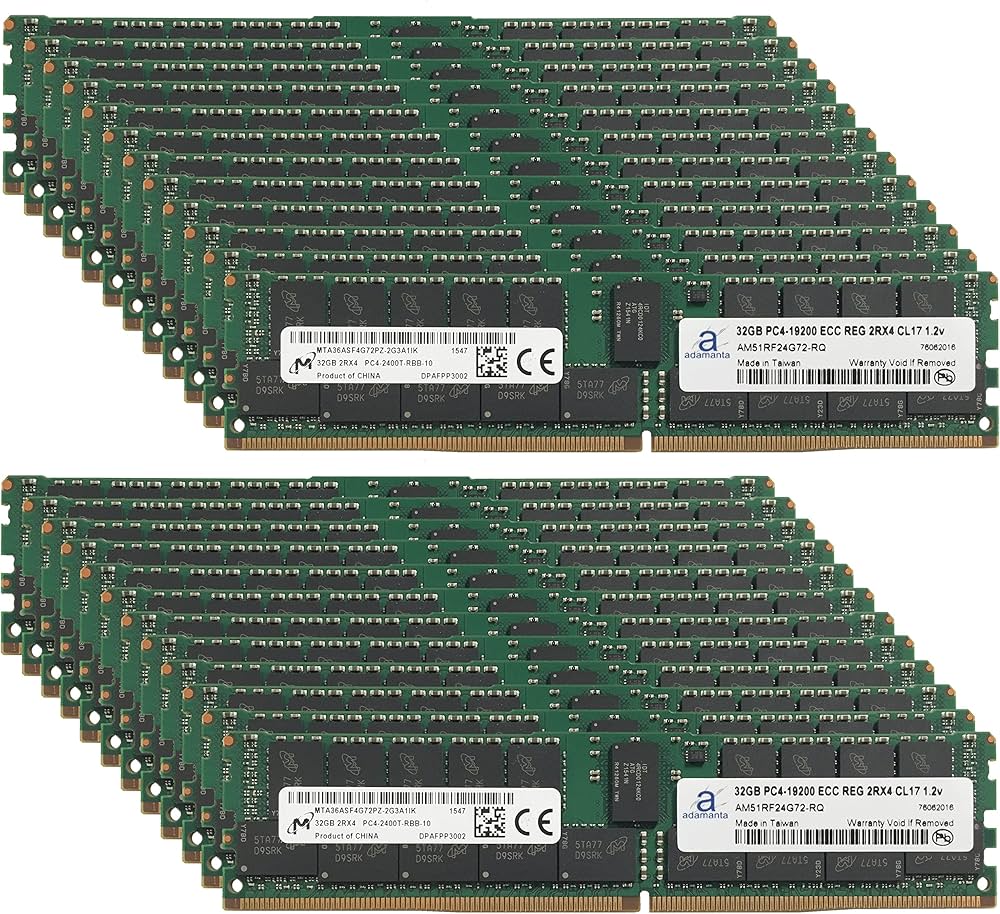 Amazon | Micron元768 GB ( 24 x 32gb )サーバーメモリアップグレード