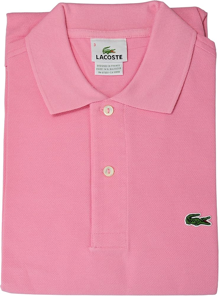 Amazon | Lacoste 【ラコステ】 ポロシャツ キャンディピンク サイズ
