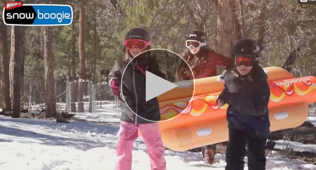 Amazon.com: Wham-O Snowboogie Hot Dog Tube 93 Inch Winter Sports