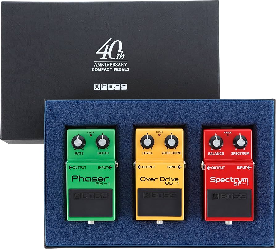 Amazon.com: BOSS BOX-40 Compact Pedal Limited Edition 40th