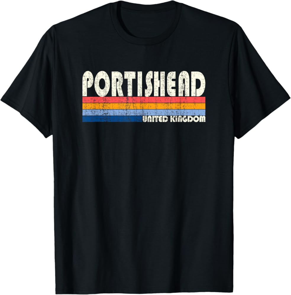 Amazon.com: Retro Vintage 70s 80s Style Portishead, United Kingdom