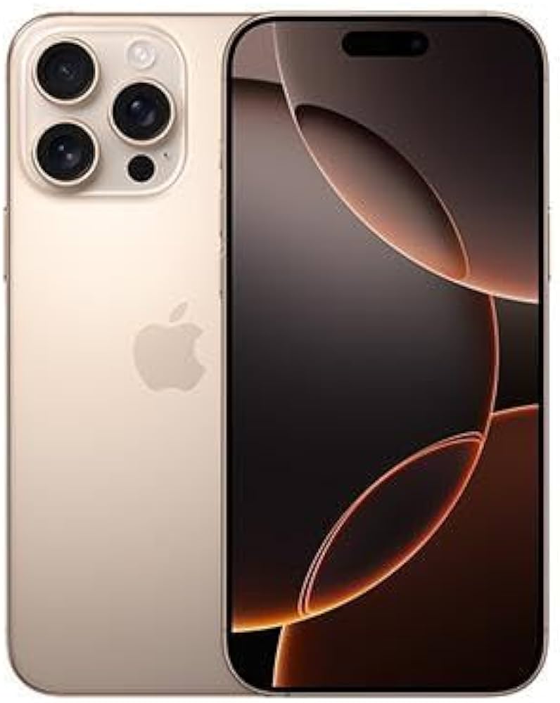 Amazon.com: Apple iPhone 16 Pro Max, 256GB, Desert Titanium - T
