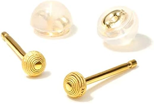Amazon | PRIMAGOLD(プリマゴールド) 純金 レディース ピアス ラウンド