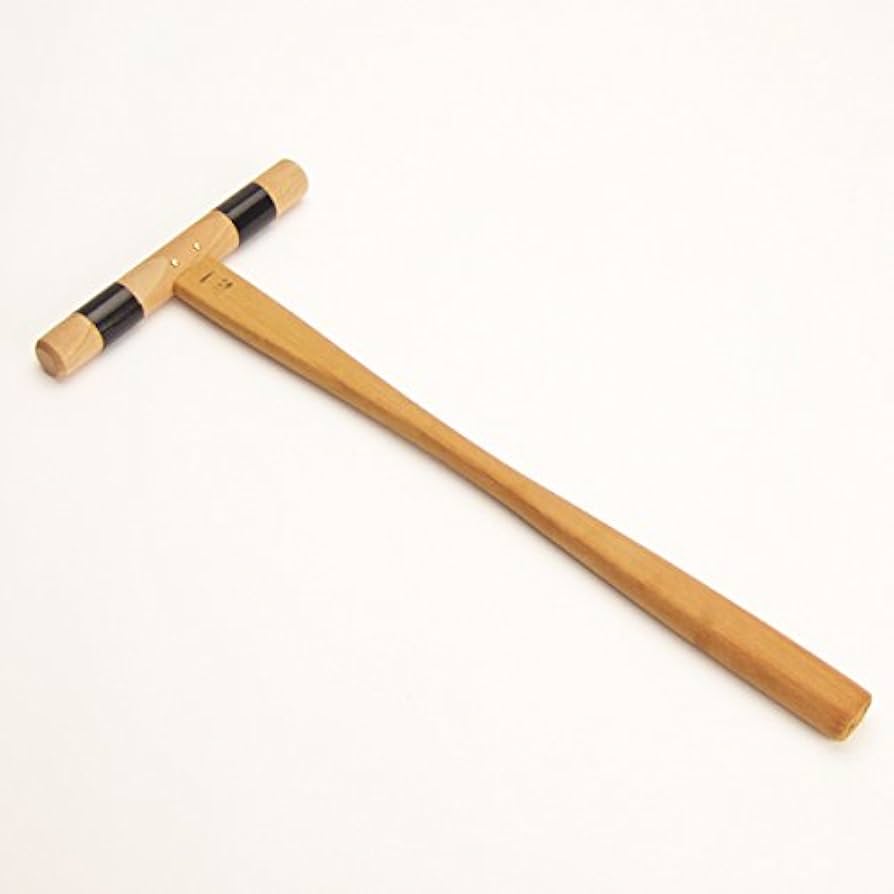 Amazon｜仏具 鉦吾撥(一心撞木)5.6打 全長約29.0cm｜木魚・木柾