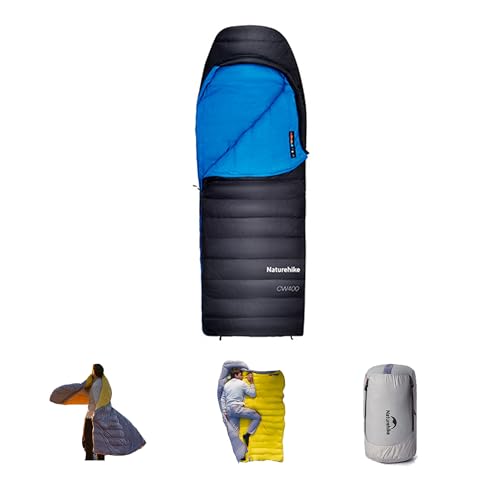 Naturehike CW400 L 寝袋 黒/青 未使用 Naturehike CW400 L 寝袋 黒/青