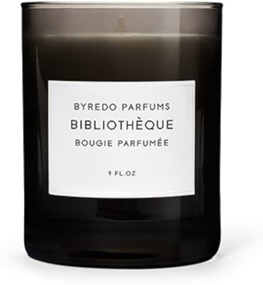 Amazon.co.jp: BYREDO Bibliotheque フレグランスキャンドル 8.4オンス