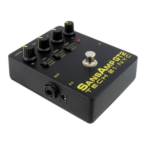 Tech 21 GT2 SansAmp GT2 : Amazon.com.br: Instrumentos Musicais
